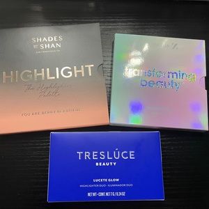 Highlighter and Blush Palette Lot